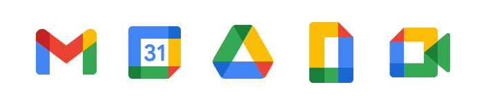 Iconos Google Workspace